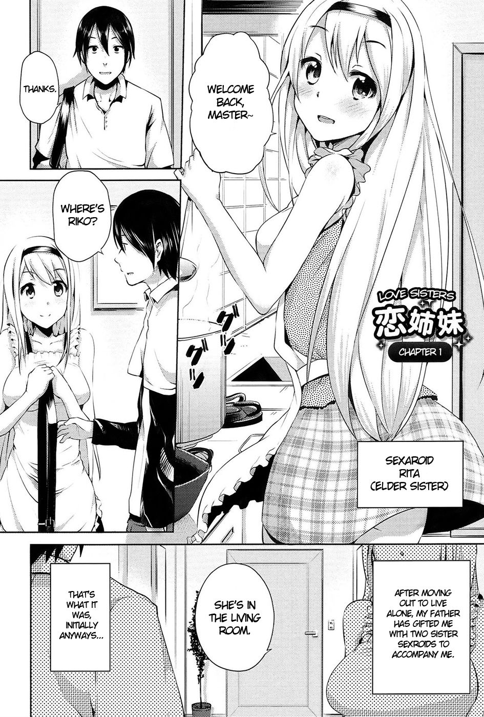 Hentai Manga Comic-Love Sisters-Chapter 1-2